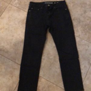 Men black jeans size 29 X 28.